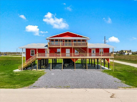Front of the triplex