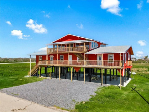 The triplex from the side