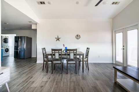 Dining table for six