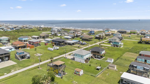 The Gulf is about a five-minute walk from the house