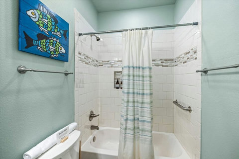Tub and shower combo