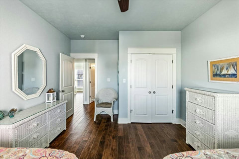 Third bedroom with a double closet