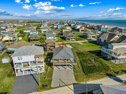 The house from above