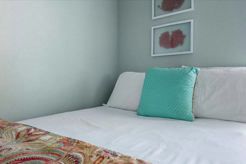 Soft bedding in the third bedroom