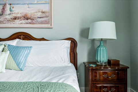 Cozy bedside details