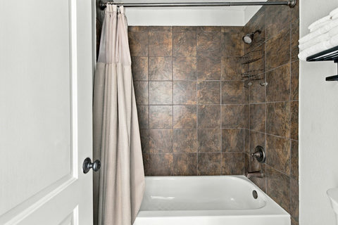 Tub and shower combo