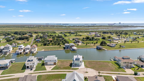 View across the canal toward the bay