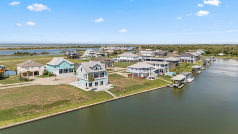 Canal and bay views