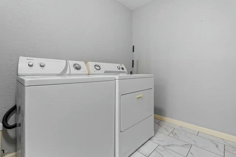 Washer and dryer