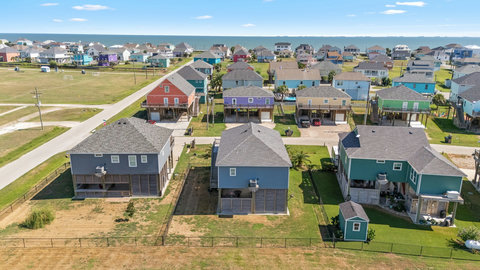 The Gulf just beyond the neighborhood