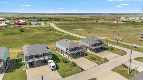 The house from above