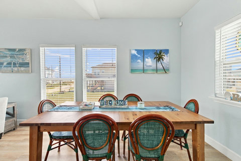 Dining table for six