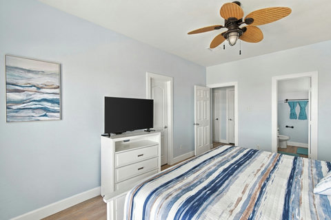 Primary suite with its own bath