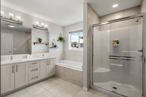Master Bedroom Washroom with Tub & Walkin shower