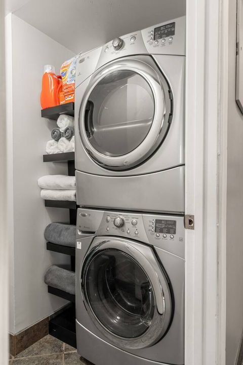 Modern washing machine and dryer