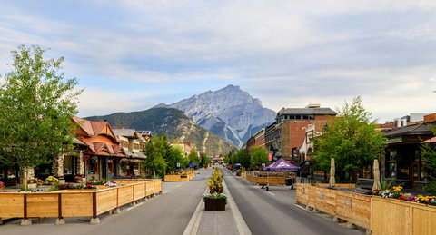 Explore Banff Town just an hour away