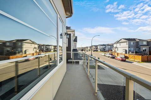 Step Out for Fresh Air on the Balcony