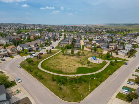 Sage hill has many community parks and trails nearby!