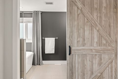 Luxurious & large master bathroom, rain shower, soaker tub, double sink