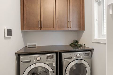Washer and dryer on site - free.