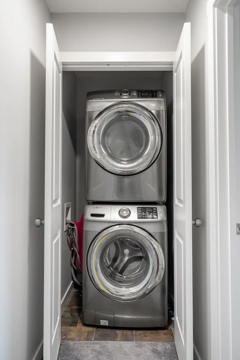 Discover Convenience With Our Well-Equipped Modern Laundry Room