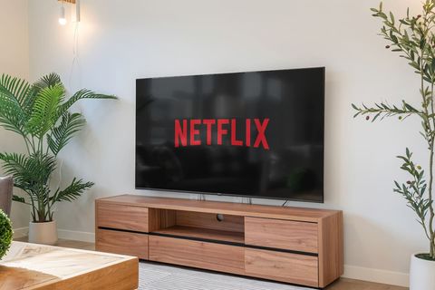 Entertain yourself and the group with a 70" Smart TV