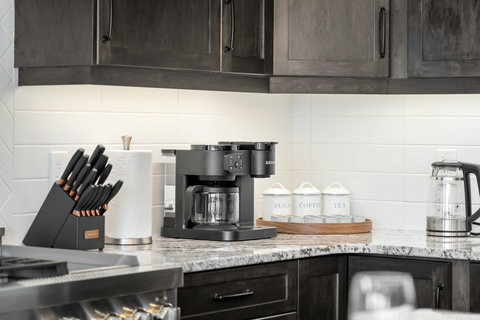 Beautifully appointed kitchen with everything you need to prepare meals