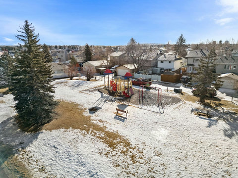 Shared community playground perfect for families with children