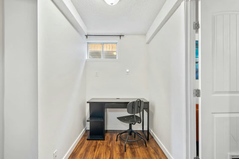 Private office space to focus on your work and/or studies