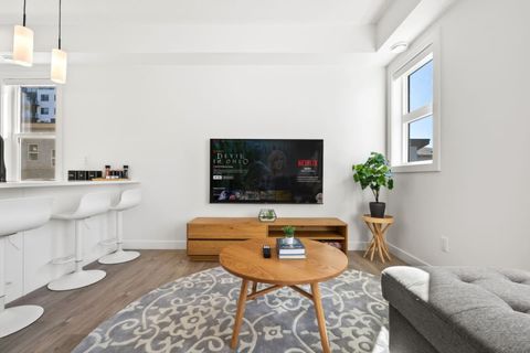 Unwind in Our Space While Enjoying Complimentary Netflix on a 65" Smart TV, Perfect for a Cozy night In