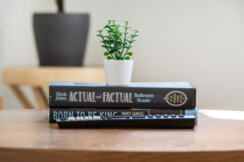 Discover a Selection of Books to Enjoy During your stay, adding a touch of relaxation and leisure to your guest experience