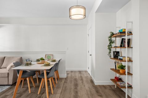 Bright dining area perfect for enjoying meals together with loved ones