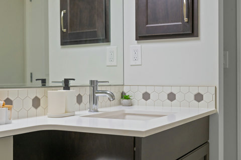 Third Full Bathroom with Walk in Shower