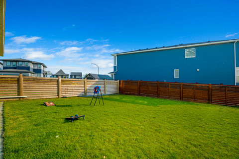 Outdoor Back Yard with mini games