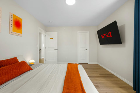 King Bed #2 with 58" Smart TV
