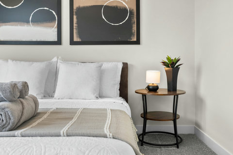 Sink into plush pillows and wake up feeling completely refreshed