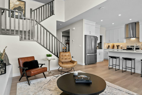 Stylish open living space where modern design meets everyday comfort