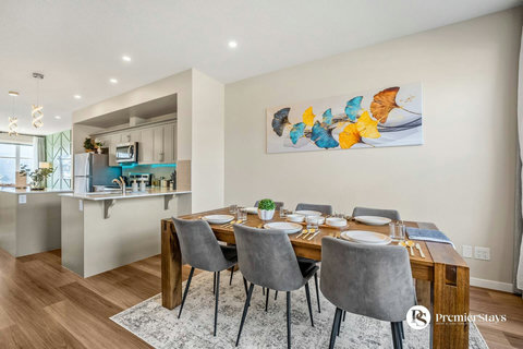 Beautifully appointed dining space perfect for gathering and enjoying meals together