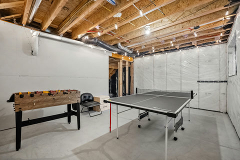 Fun-filled game room perfect for family entertainment and friendly competition