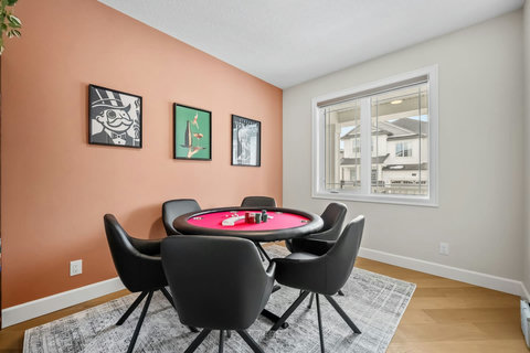 Bring the fun home in your own private poker and games room