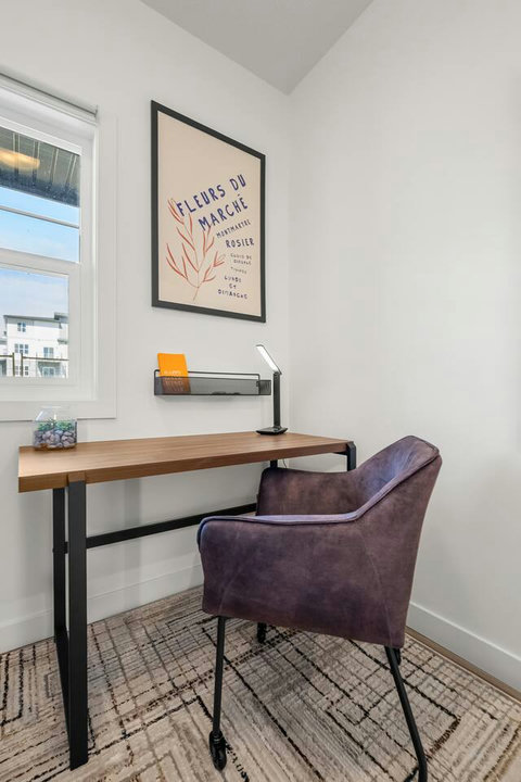Bright, peaceful workspace perfect for remote work and productivity