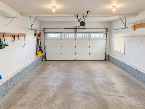 Garage interior.