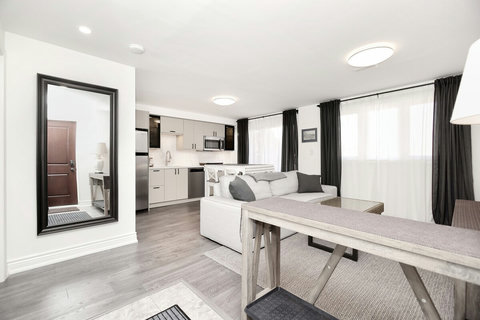 - Spacious open concept living room