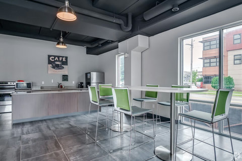 Business Center and Resident Cafe