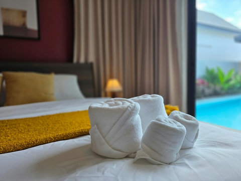 Fresh towels for every guest.