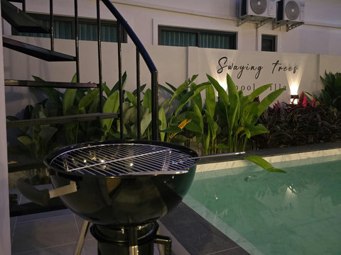 Enjoy a poolside BBQ during your stay. Kindly let us know beforehand so we can prepare it for you.