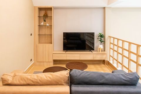 Lounge around in this private villa.