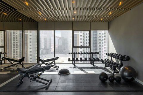 Stay on top of your fitness routine during your stay! Enjoy complimentary access to the gym, open daily from 7:00 AM to 10:00 PM.