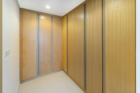 You'll have access to a spacious walk-in closet, perfect for storing your luggage and other belongings.
