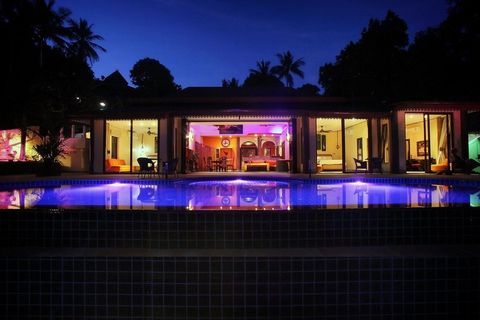 View back to villa from the Infinty Pool